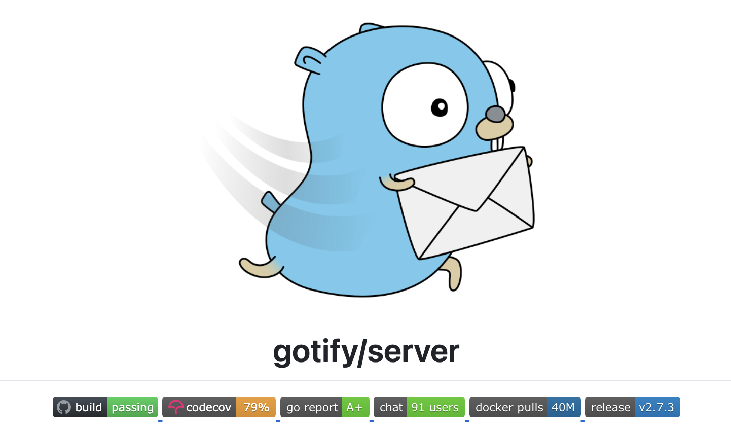 Gotify：一个属于你自己的实时消息推送服务器小目标分享网-专注资源收集分享平台小目标分享网